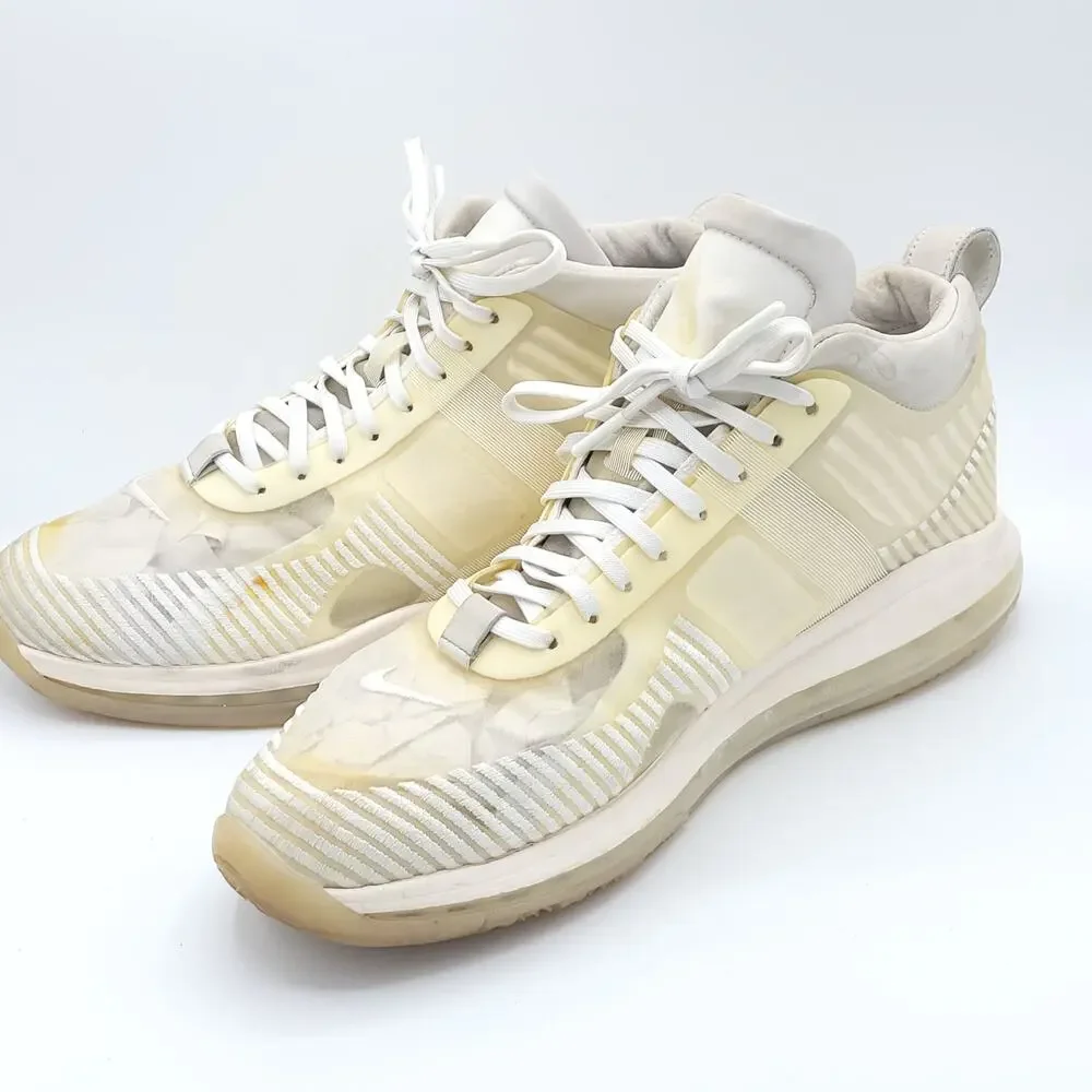 Nike Lebron X JE Icon QS White Sail Summit AQ0114-101 men's size 11